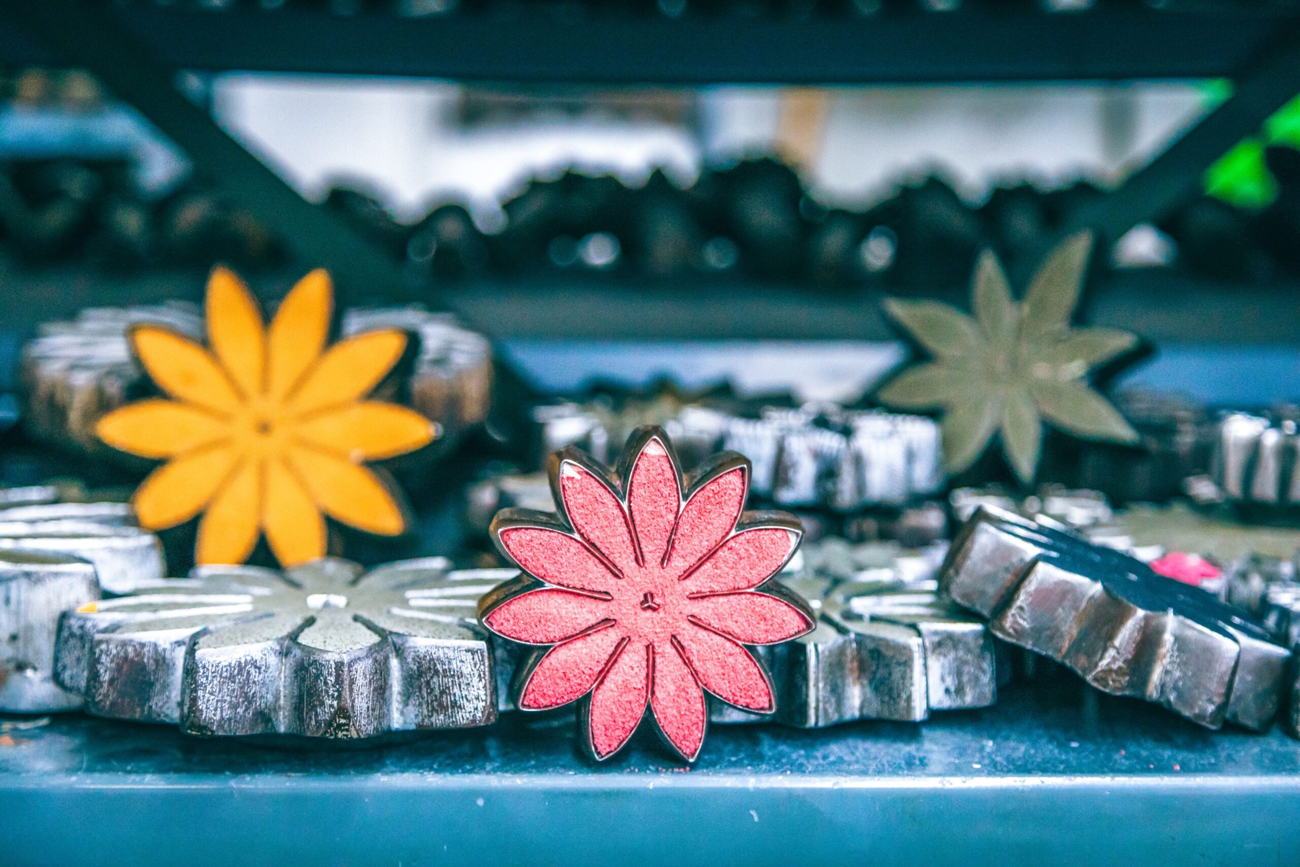 Vintage molds are still used today in the manufacturing of flowers. Image courtesy of M&S Schmalberg.