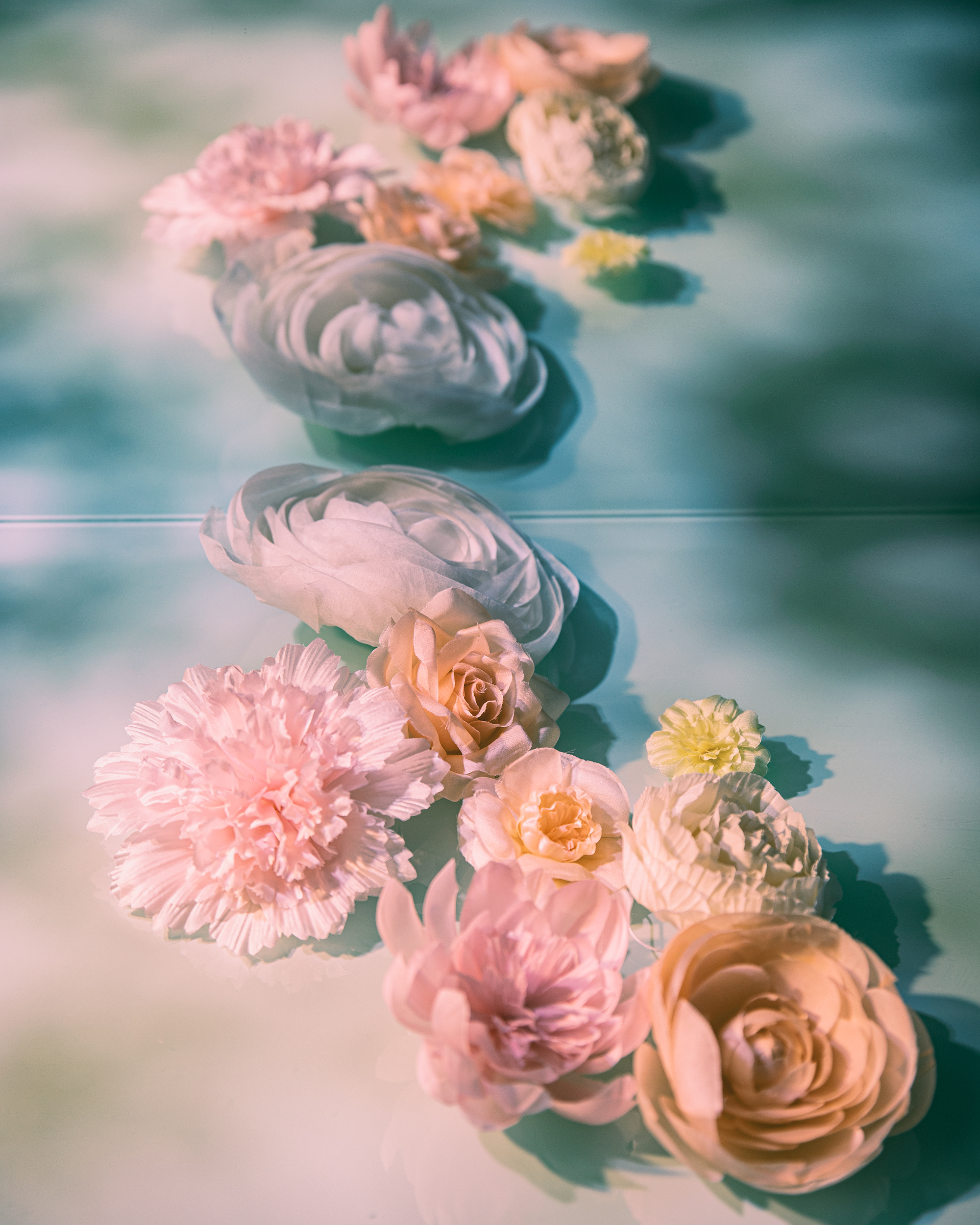 Flowers of all shapes, colors and sizes are made daily at the flower factory. (Lux Aeterna Photography for American Essence)